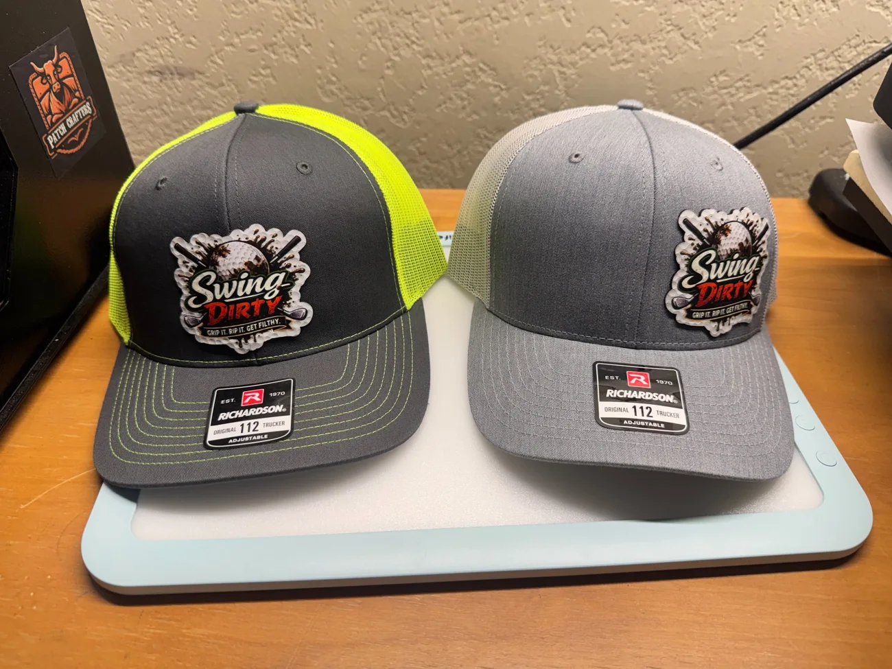 Custom Patch Hat Collection with personalized logo patch