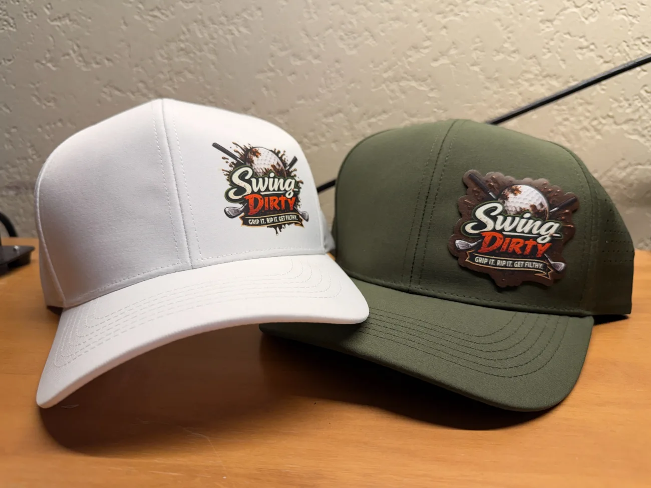 Swing Dirty · Custom Hats
